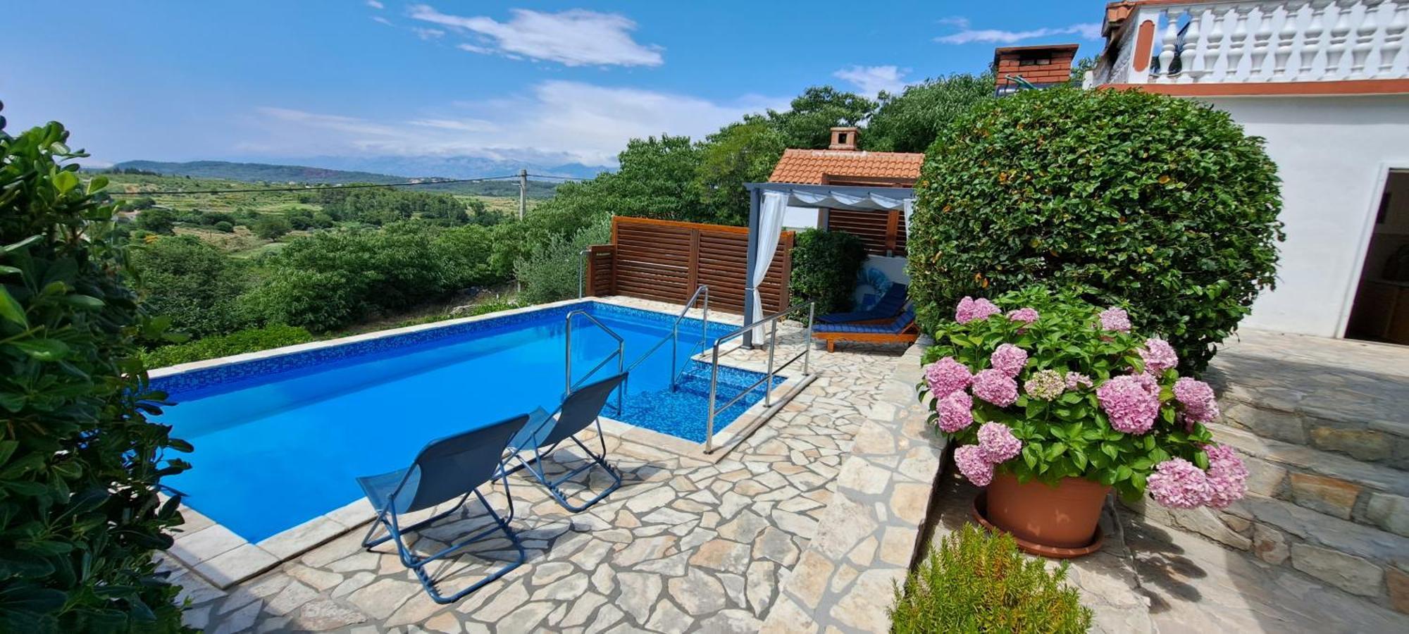 Ljubač Rustic Apartment Mariva מראה חיצוני תמונה