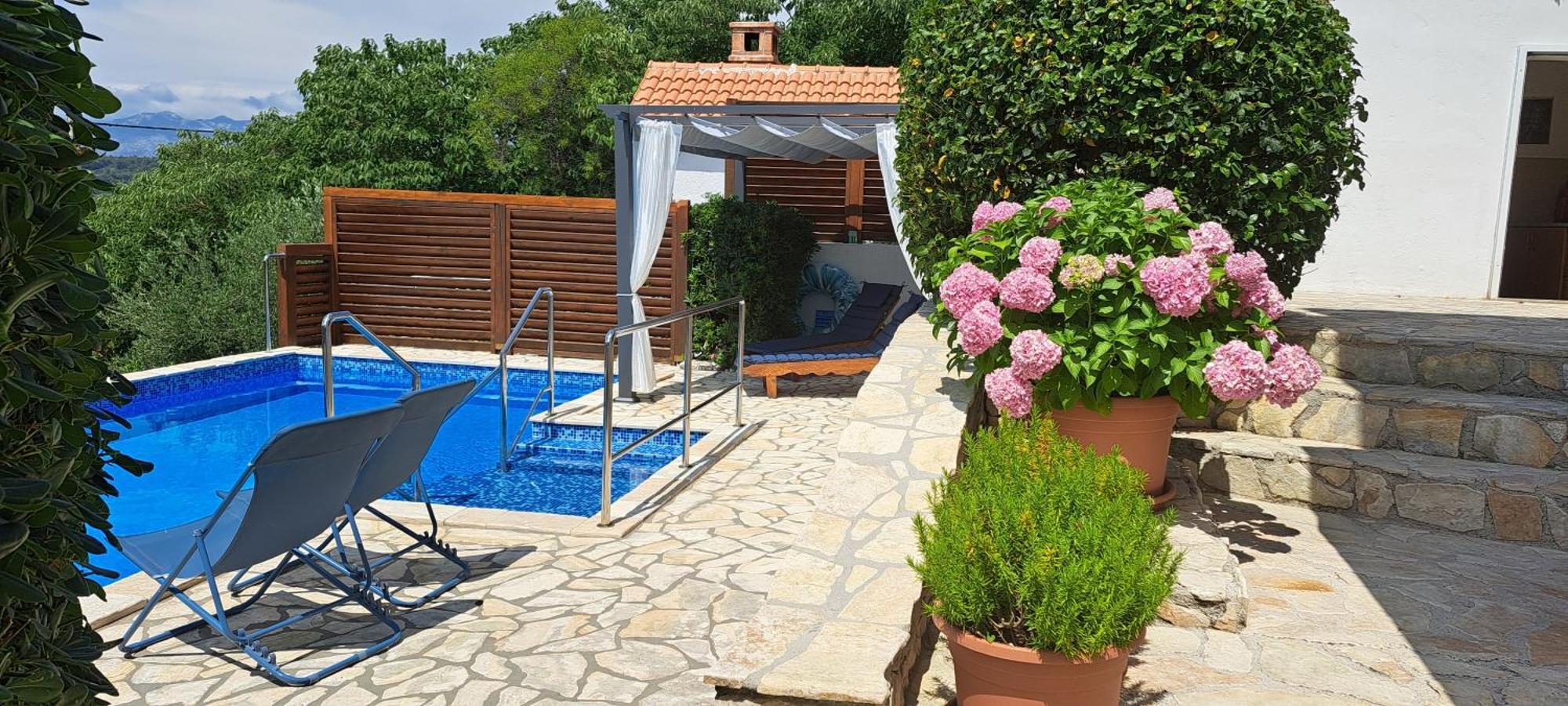 Ljubač Rustic Apartment Mariva מראה חיצוני תמונה